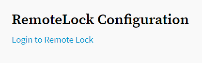ThinkReservations / RemoteLock Integration