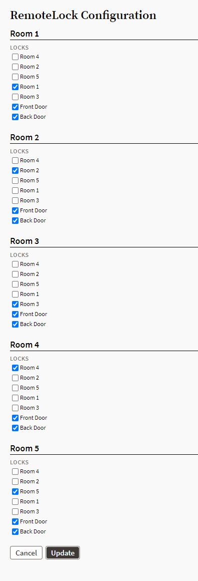 ThinkReservations / RemoteLock Integration