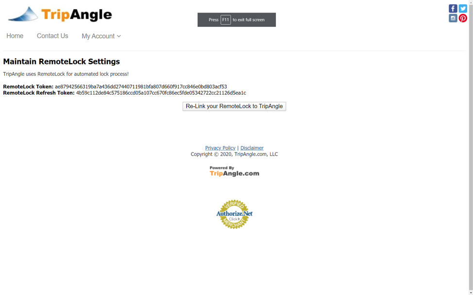 TripAngle BookingWithEase And RemoteLock Integration