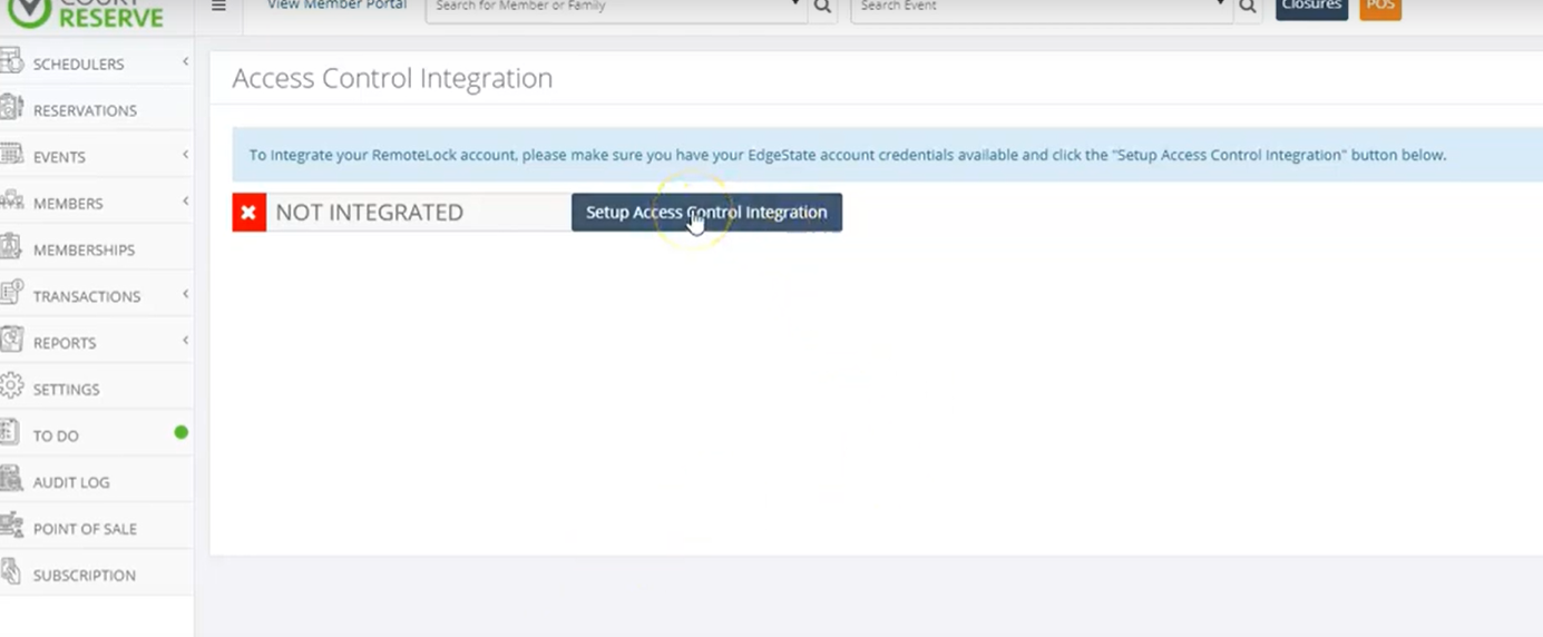 CourtReserve Integration