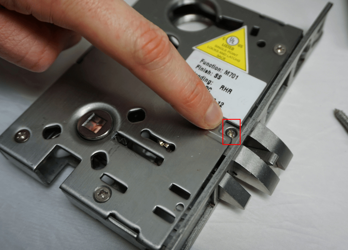 Mortise Latch Change of Handing Instructions