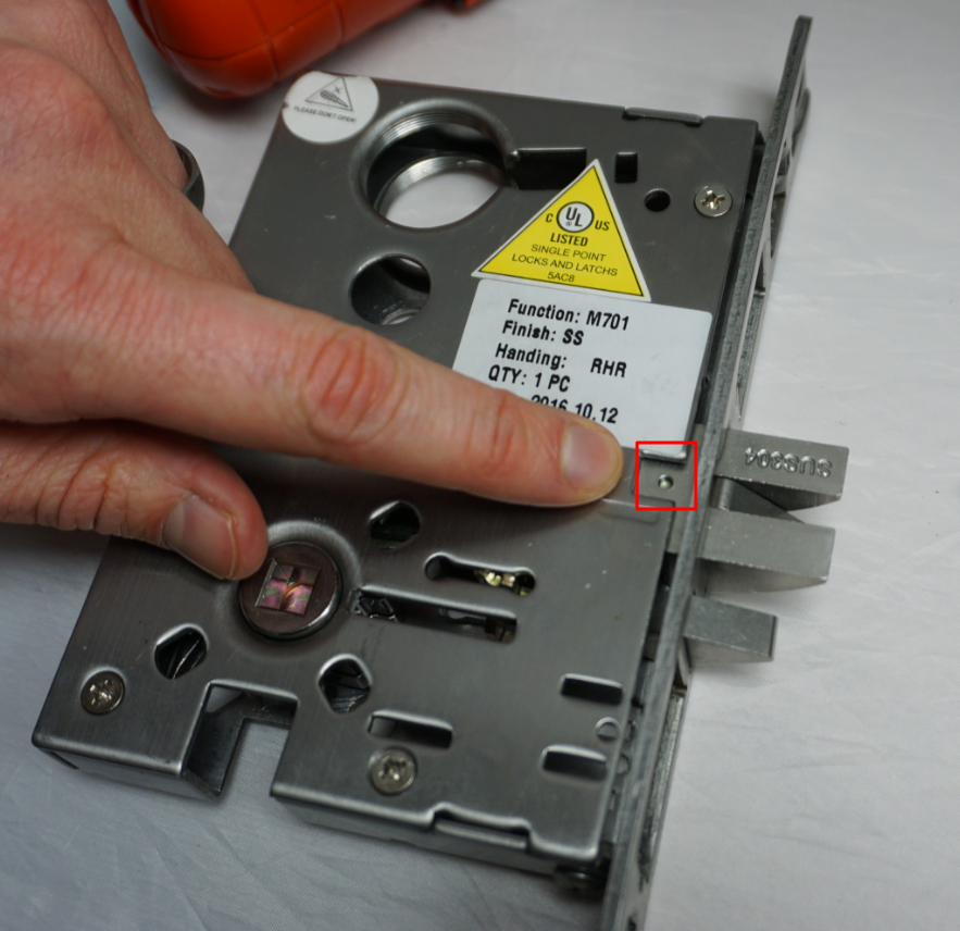 Mortise Latch Change of Handing Instructions