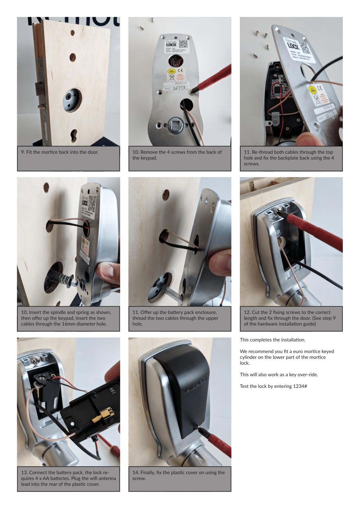 600 Series Mortise Latch Installation (openEDGE Light Duty Commercial
