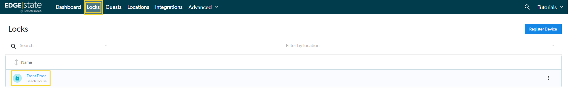 ResortLock: Lock Management