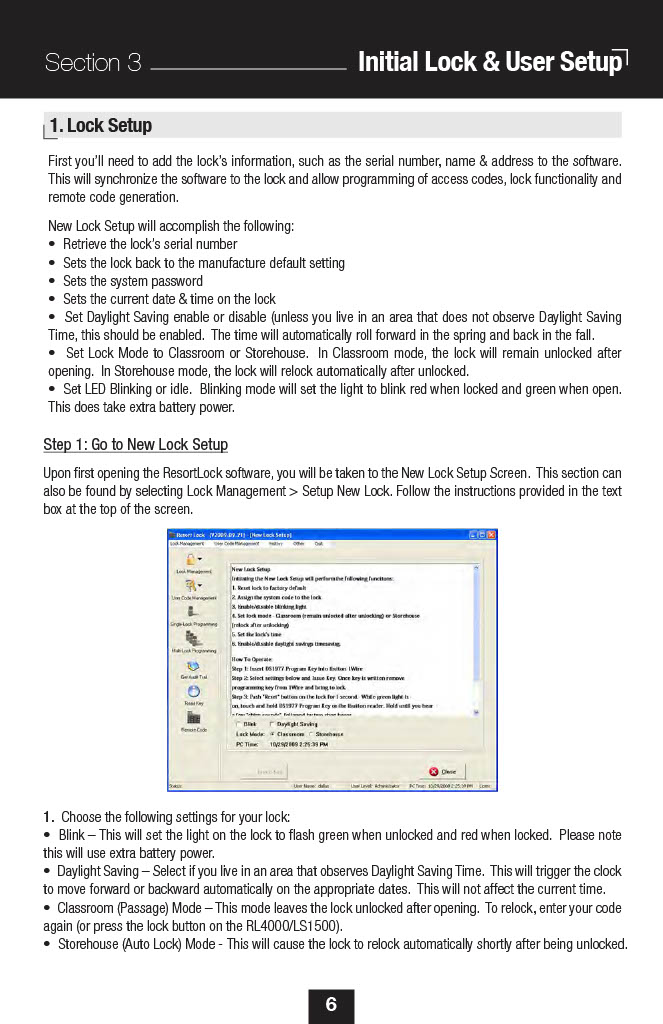 LSRL 1-Wire Software Manual (Legacy ResortLock Desktop Software)