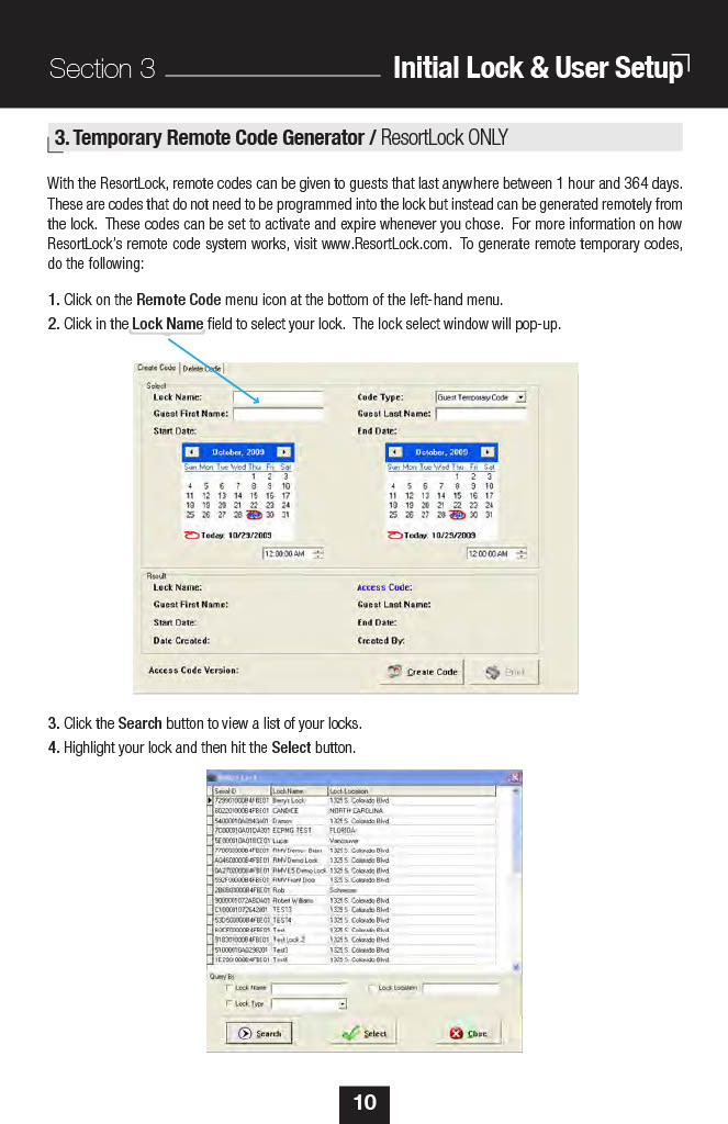 LSRL 1-Wire Software Manual (Legacy ResortLock Desktop Software)