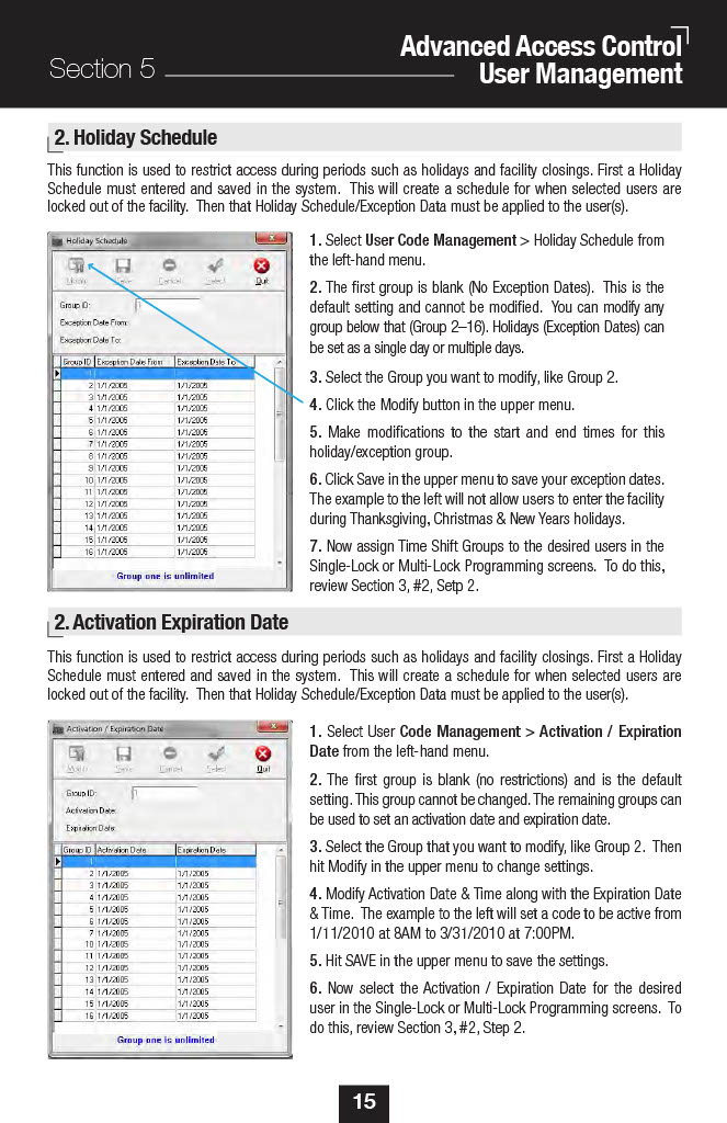 LSRL 1-Wire Software Manual (Legacy ResortLock Desktop Software)