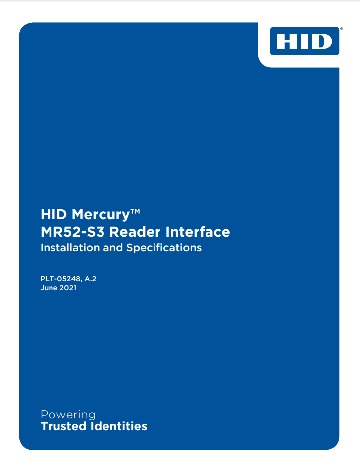 MR52 (Expansion Board) User Manual SimpleAccess