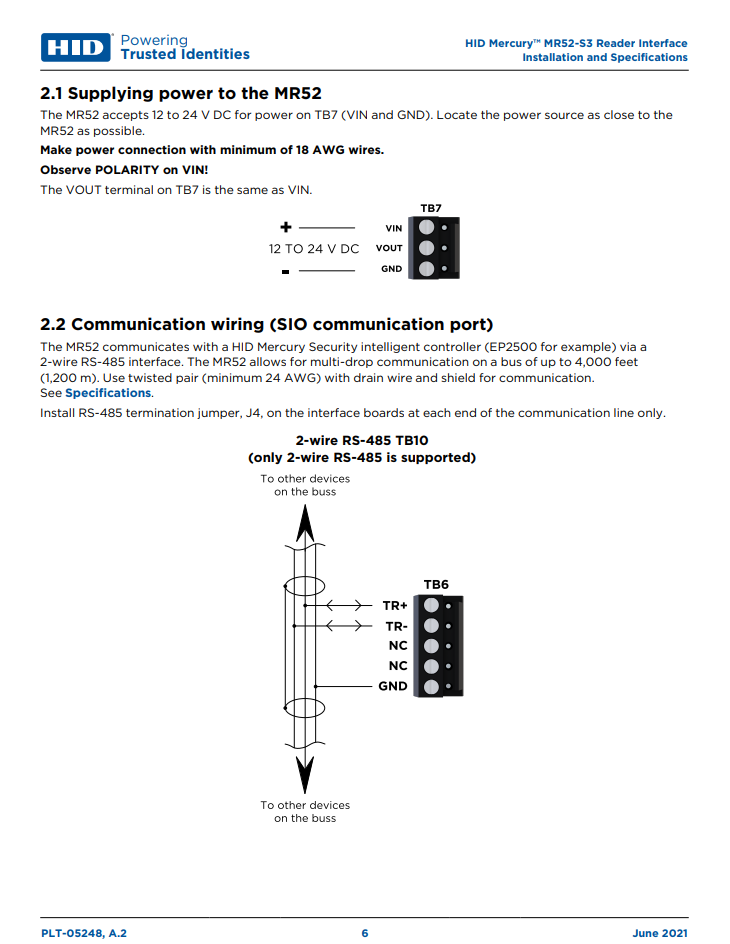 MR52 (Expansion Board) User Manual SimpleAccess