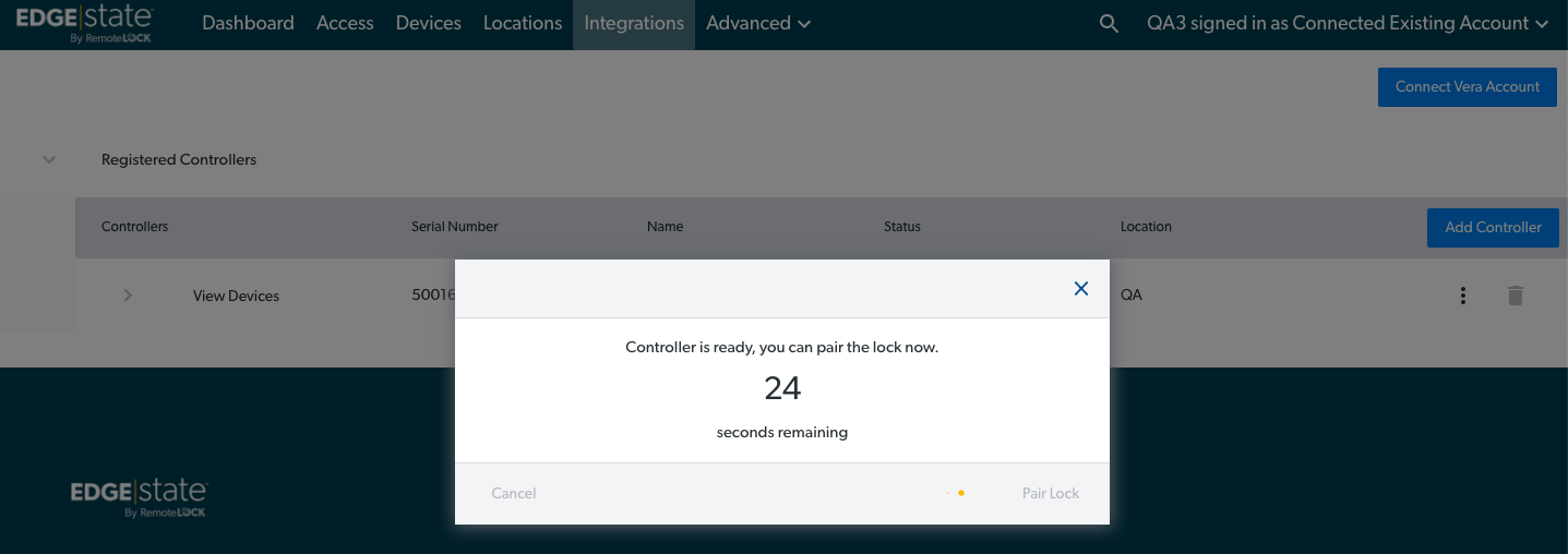 Vera and MiOS Integration overview