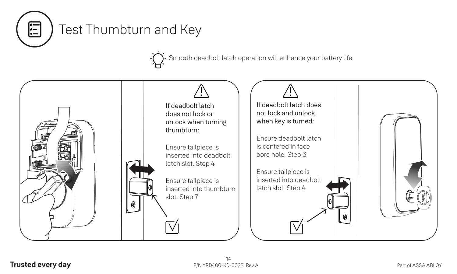 yale lock 2 manual