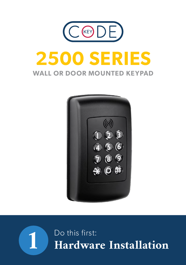 2500 Installation Manual