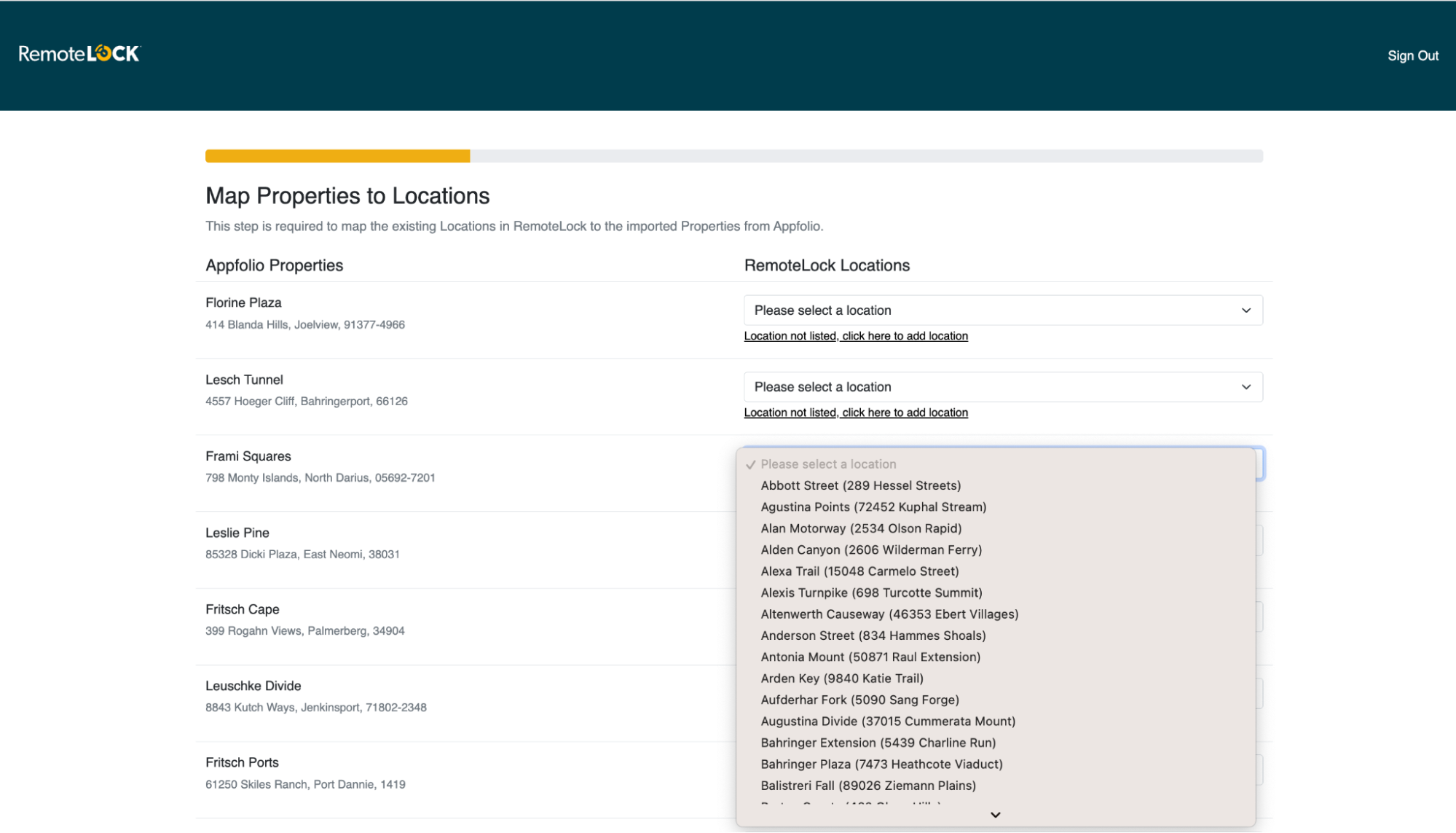 AppFolio / RemoteLock Integration
