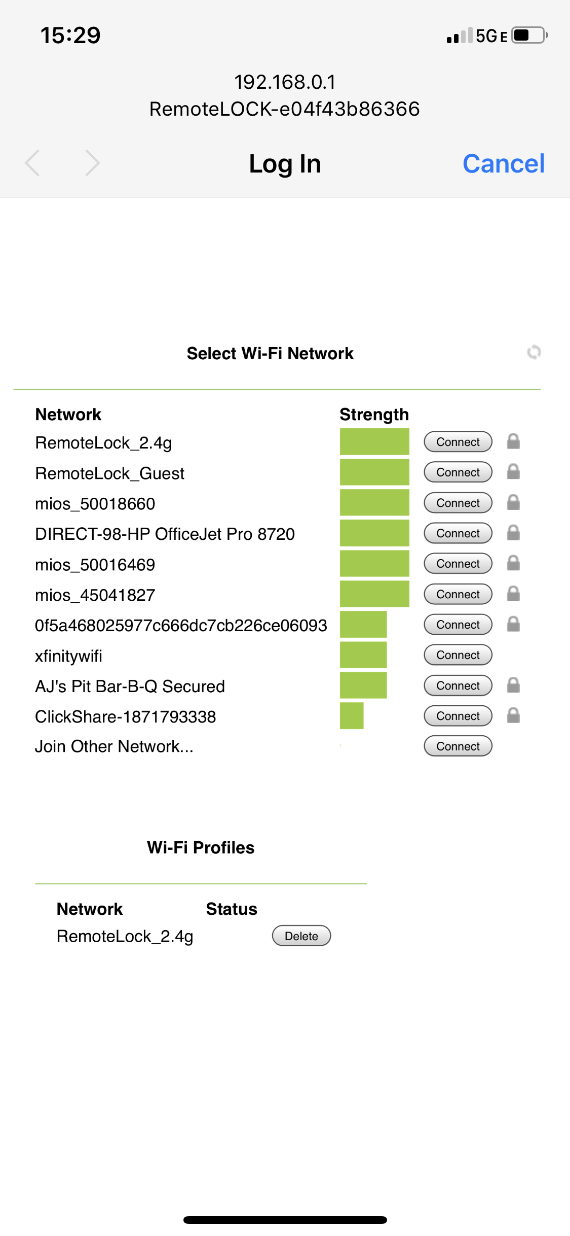 RemoteLock Mobile App Overview