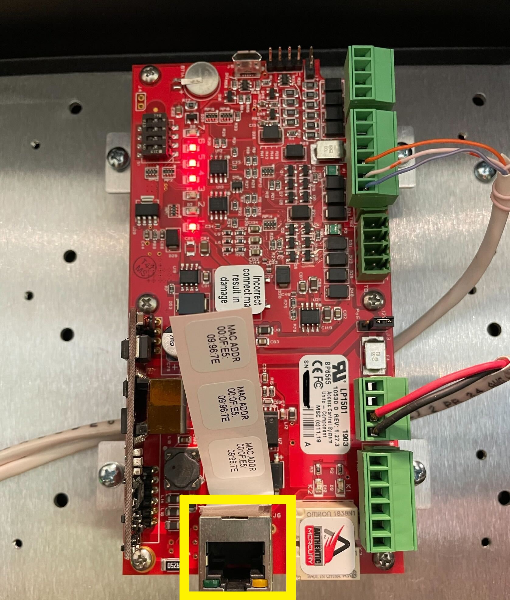 Reconnecting ACK (ACS) to Network