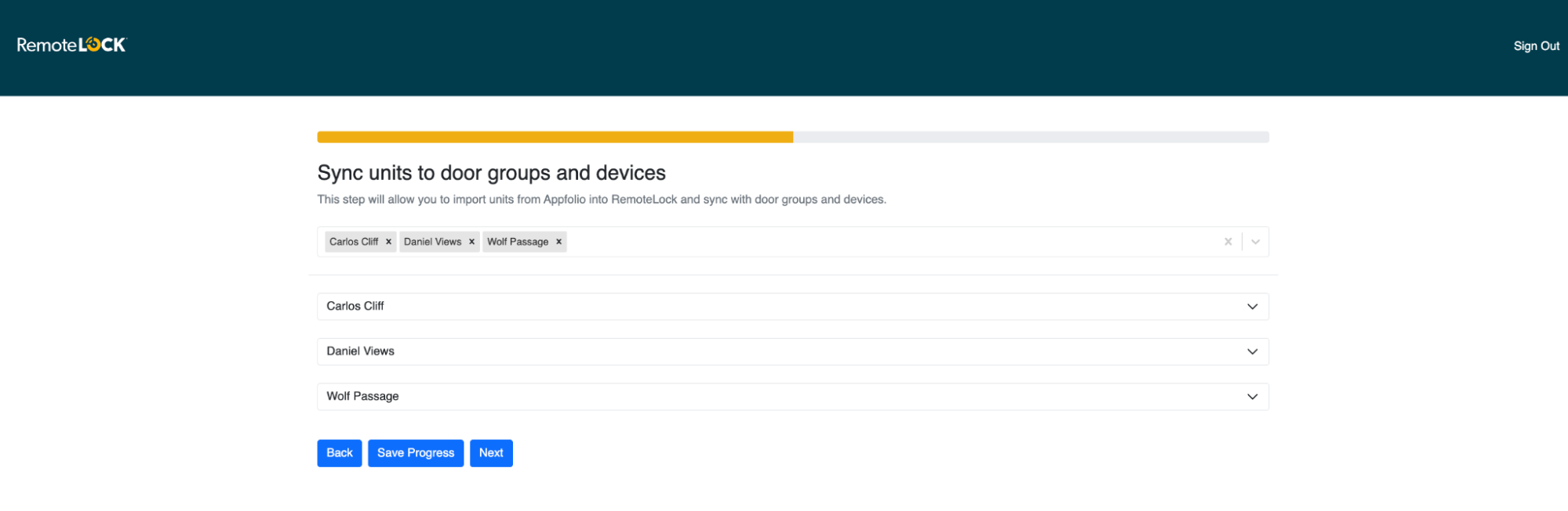 AppFolio / RemoteLock Integration