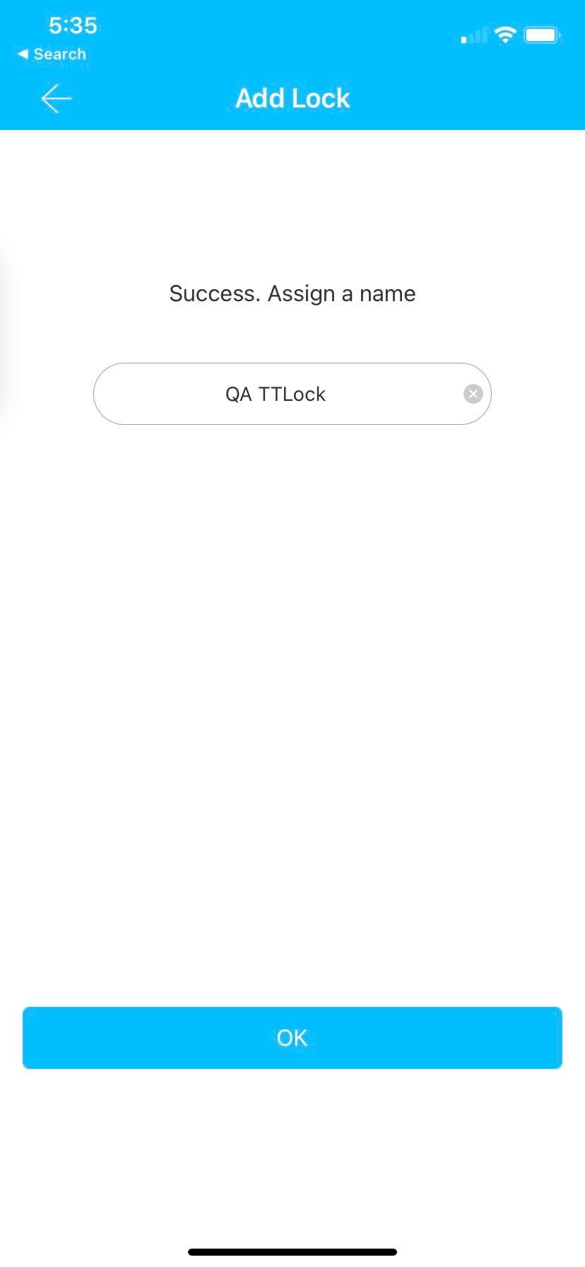 TTLock Integration